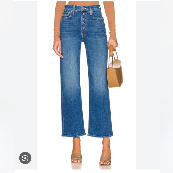 MOTHER Pixie Rambler Ankle in Briefly Gorgeous Wash - Picture 3 of 8